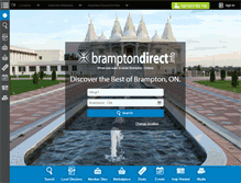 Tablet Screenshot of bramptondirect.info